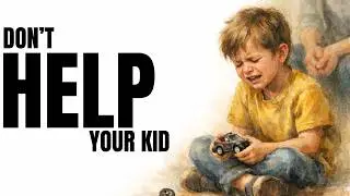 When Your Child Cries Over a Broken Toy, Pause Before Helping