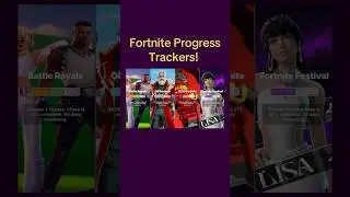 #Fortnite Progress Trackers! #fortnitechapter7season1 #ogfortnite #legofortnite #fortnitefestival