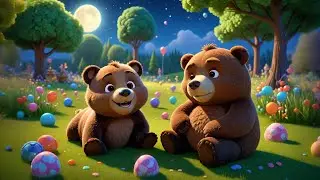 Seven Snoring Bears Dream of Cake | Cozy Kids Song | Nursery Rhymes and Sweet Dreams