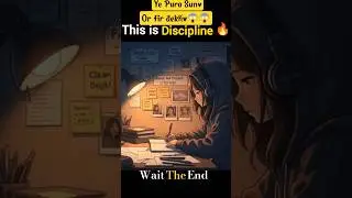 discipline🔥shorts #shorts #discipline   #motivation #youtubeshorts #study #neet #studymusic  #viral