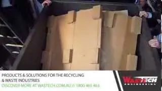 Wastech Engineering - High Force Compactor & Cardboard Crusher