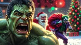 Hulk Brothers team up with Santa to save Christmas | AI cinematic Movie| Unexpected
