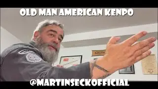 Old Man American Kenpo Karate - Self Offense (sound on)