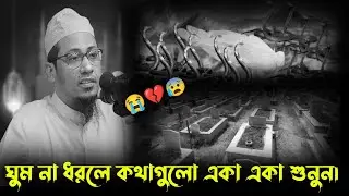 😭💔😰ঘুম না ধরলে কথাগুলো একা একা শুনুন | 😭💔😰মাওলানা আনিসুর রহমান আশরাফী নতুন ওয়াজ |