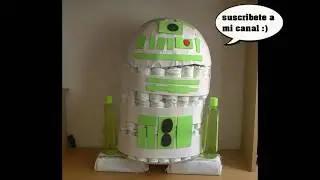 Tarta de pañales de  R2D2, parte I