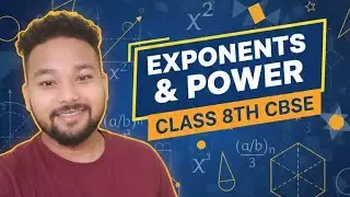 Exponents & Powers Class 8 CBSE | Laws of Exponents Made Easy 🔥#exponentsandpower #class8maths 