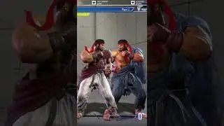 Ryu Corner Combos! #streetfighter6 #ryu #shorts