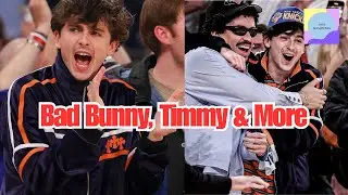 Timoth&eacute;e Chalamet, Bad Bunny, and More Celebs Light Up Knicks vs Celtics Game 6