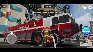 Firemans Firefighter Truck 🚒 Rescue Simulator 2025 - iOS Android Gameplay