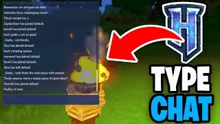 How To Type In Chat Hytale! - Tutorial