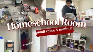 Homeschool Room Reset, Tour and Declutter Motivation