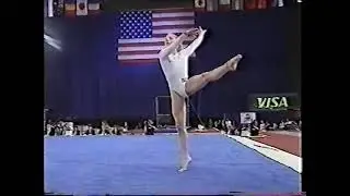 🥈 Vanessa Atler 🇺🇸 FX 8.812 1997 American Cup Finals