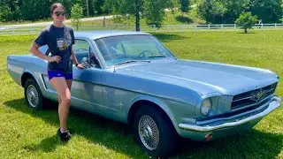 1965 FORD MUSTANG &mdash; ЖЕНСКИЙ ОБЗОР И ДРАЙВ