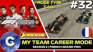 F1 2020 My Team Career Mode (Jordan) #32 | HUGE TYRE CALL!