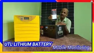 Utl lithiumbattery, 24v 100ah lithiumbattery, 3000va 24v Inbuilt mppt inverter, #lithiumbattery #utl
