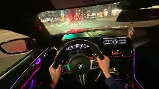 POV BMW M8 COMPETITION  800 HP Drive (Pulls, Backfire, Tunnels, Turbo whistles only)