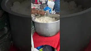 80/- RS in unlimited rice 🥵📈📈📈 #yummy #streetfood #shortvideo #food 🙏👌😱