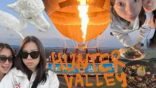 Hot Air Balloon Sunrise & Alpaca Tour &ndash; Hunter Valley Mini Vlog