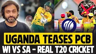 Uganda Teases Pakistan Cricket | South Africa vs West Indies - Real T20 Cricket