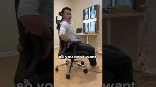 HOW TO SIT RIGHT | Tip #1: Lower Back Support