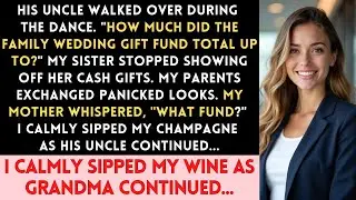 During My First Dance, His Uncle Asked About 'The Wedding Gift Fund We Contributed To.