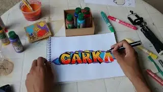 Graffiti name Exchange with @CARKA