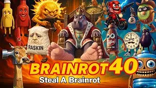 Brainrot Anime Opening Song Pt. 40 | Official MV | Steal a Brainrot Characters