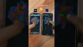 iPhone 14 Vs Samsung Galaxy S23 FE GPU Performance Volume Shader Test