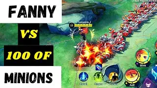 Fanny VS 100 Minions Challenge | Mobile Legends Bang Bang 2021