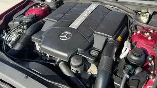 PCARMARKET Auction: Start Up & Engine View -2003 Mercedes-Benz SL500