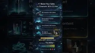 High-Impact 3D & CGI Ads for Business Growth | 3D Ads Studio