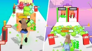Run Healthy🍏💪👰All Levels Gameplay Trailer Android,ios New Game
