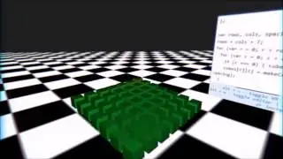 RiftSketch: Live coding in VR with the Oculus Rift, Firefox WebVR, JavaScript and Three.js