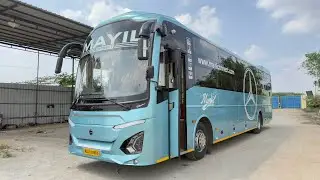 Brand new Damodar coach  Rudra design exl review ! കോയമ്പത്തൂർ ചെന്നൈ റൂട്ടിൽ മയിൽ ആട്ടം തുടങ്ങി !!