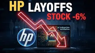 Обвал акций HPQ: объявлено о 6000 увольнениях и слабый прогноз на 2026 финансовый год | Анализ пр...