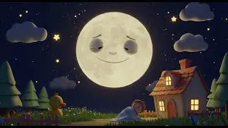 The Sleepy Moon&rsquo;s Lullaby | Gentle Bedtime Rhyme for Kids