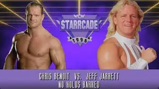 1996 Dec.29 - WCW Starrcade - Chris Benoit vs. Jeff Jarrett - No DQ - WWE 2K22