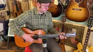 1890s Haynes-made Bay State Style H parlor guitar
