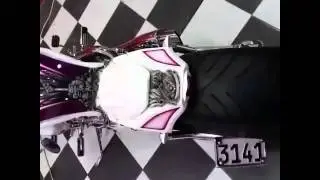 V-rod custom airbrushing