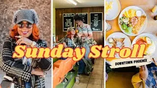 Downtown Phoenix, Arizona with Collette 'Coco' Watson in 4K | SUNDAY STROLL - Let's Take a Walk!
