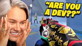 Lying About My RIOT Gun Buddy (Talia Mar Valorant Highlights)