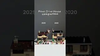 75968 4 Privet Drive (2020) х 76451 Privet Drive: Aunt Marge&rsquo;s Visit (2025) #lego #legoharrypotter