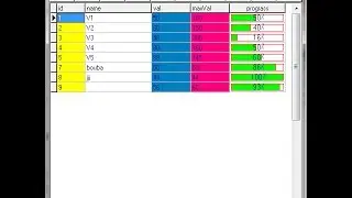 Delphi Draw Progress Bar in TDBGrid