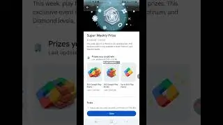 Google Play Points Perk Platinum Level ।। Let's Open🔥Google Play Points ।। WeeklyPrizes