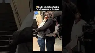 Becky hugging Freen and cried a lot after a &lsquo;break up&rsquo; scene in Cranium 😭🥹 #cranium #freenbecky