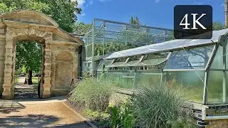 4K UHD Oxford 🇬🇧 Botanic Garden ☘️🪴 Walking Around The Garden