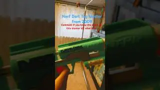 Old Nerf Dart Tag blaster sub and like pls #shorts #nerf