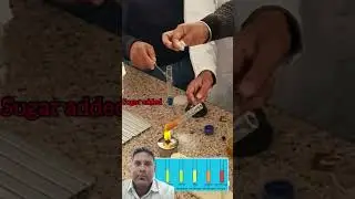Urine Sugar test #diabetic #sugar #pathology #shortvideo