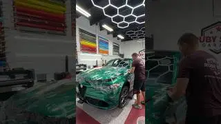 XPEL Ultimate Plus PPF installation process #xpel #ppf #paintprotectionfilm