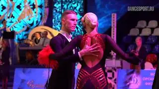 Stanislav Slomchinsky - Elizaveta Denisova RUS, Tango, Grand Prix Dynamo 2019
